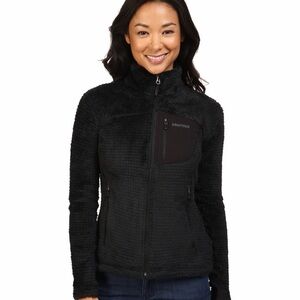 Women’s Marmot Thermo Flare Polartec Fleece Jacket, Black, Small